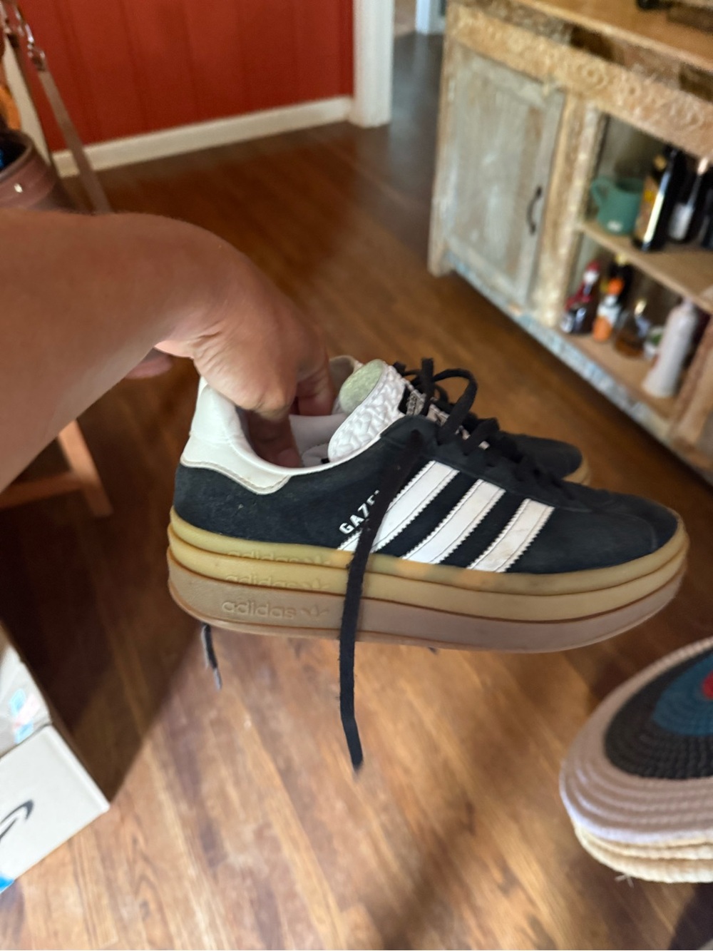 Adidas Bold Gazelle Platform Sneakers size 5.5